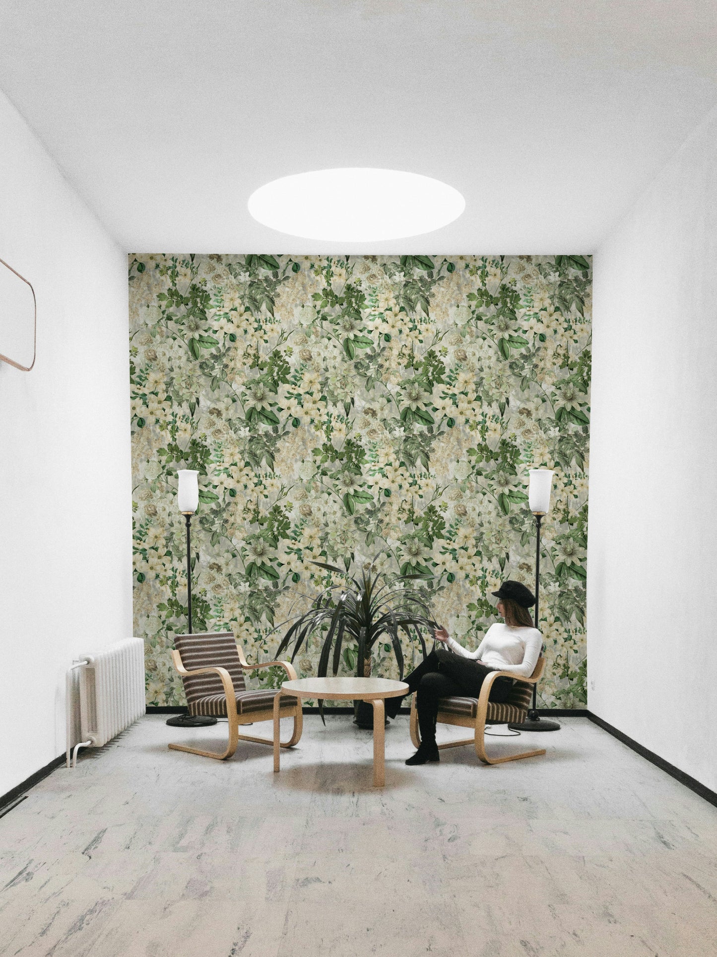 Wallpaper for walls with a calm, refined feel

