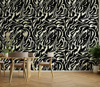 White Painted Lines stylish wallpaper for walls