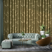 Boho Jewel Tone retro mural