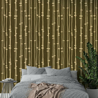 Boho Jewel Tone striped wall art