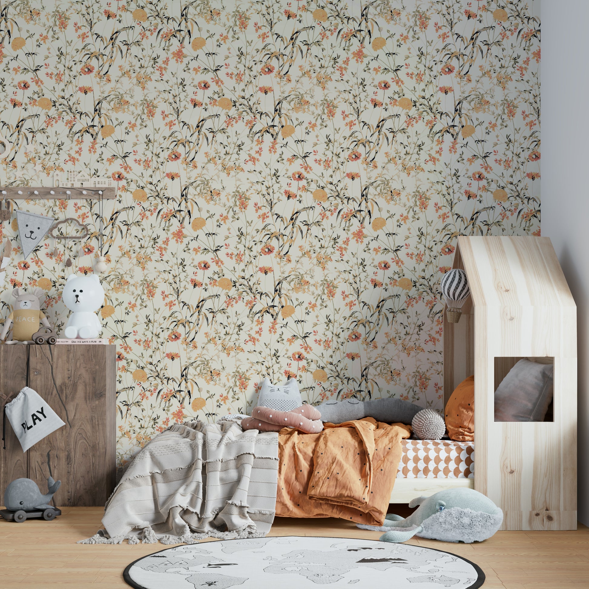 Subtle Summer summer wall covering