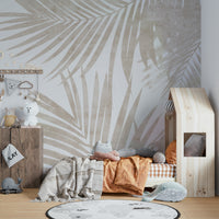 A sophisticated jungle wallpaper