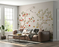 Chinoiserie Cranes lemon grove decor