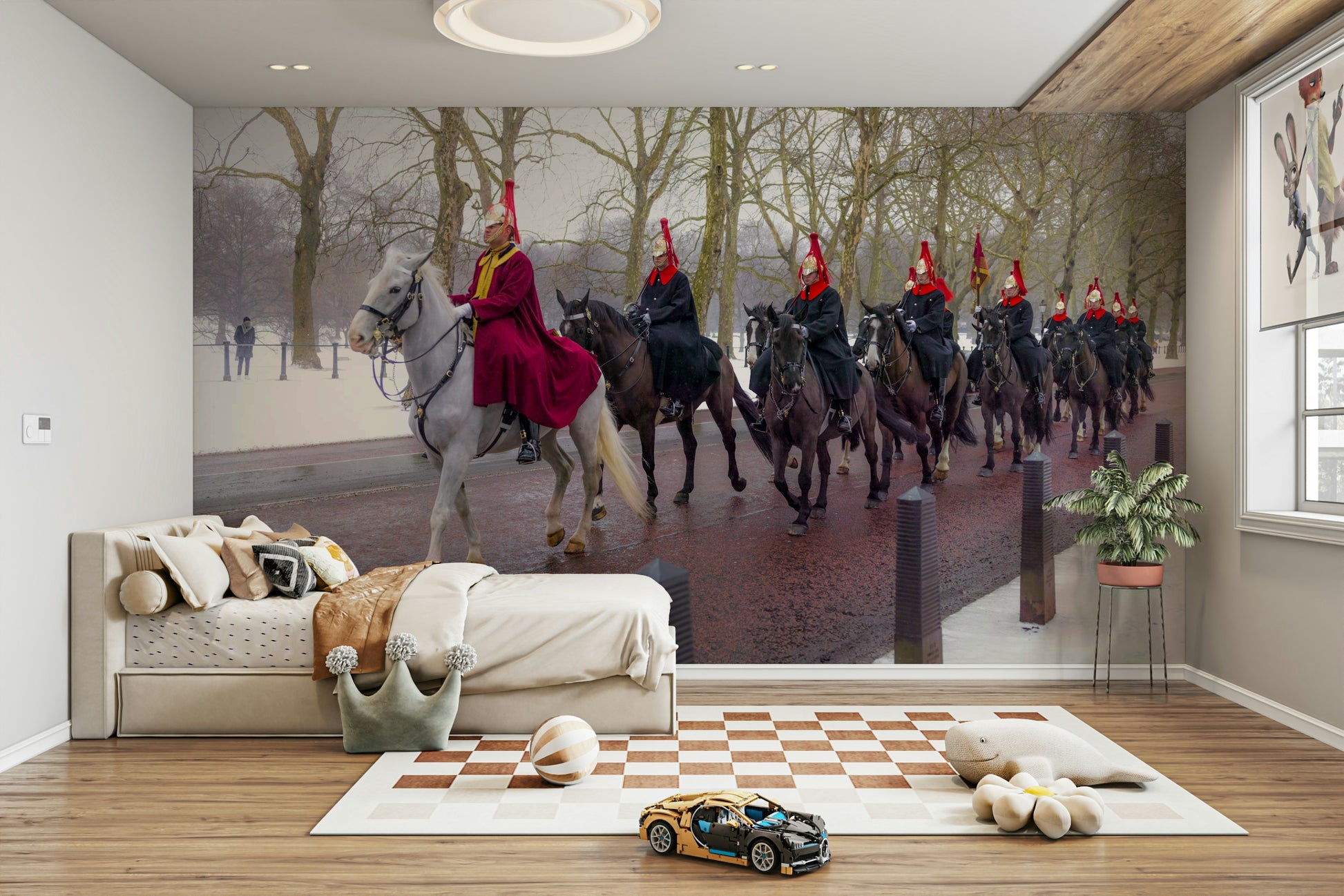 Guards on Parade stately wall decor