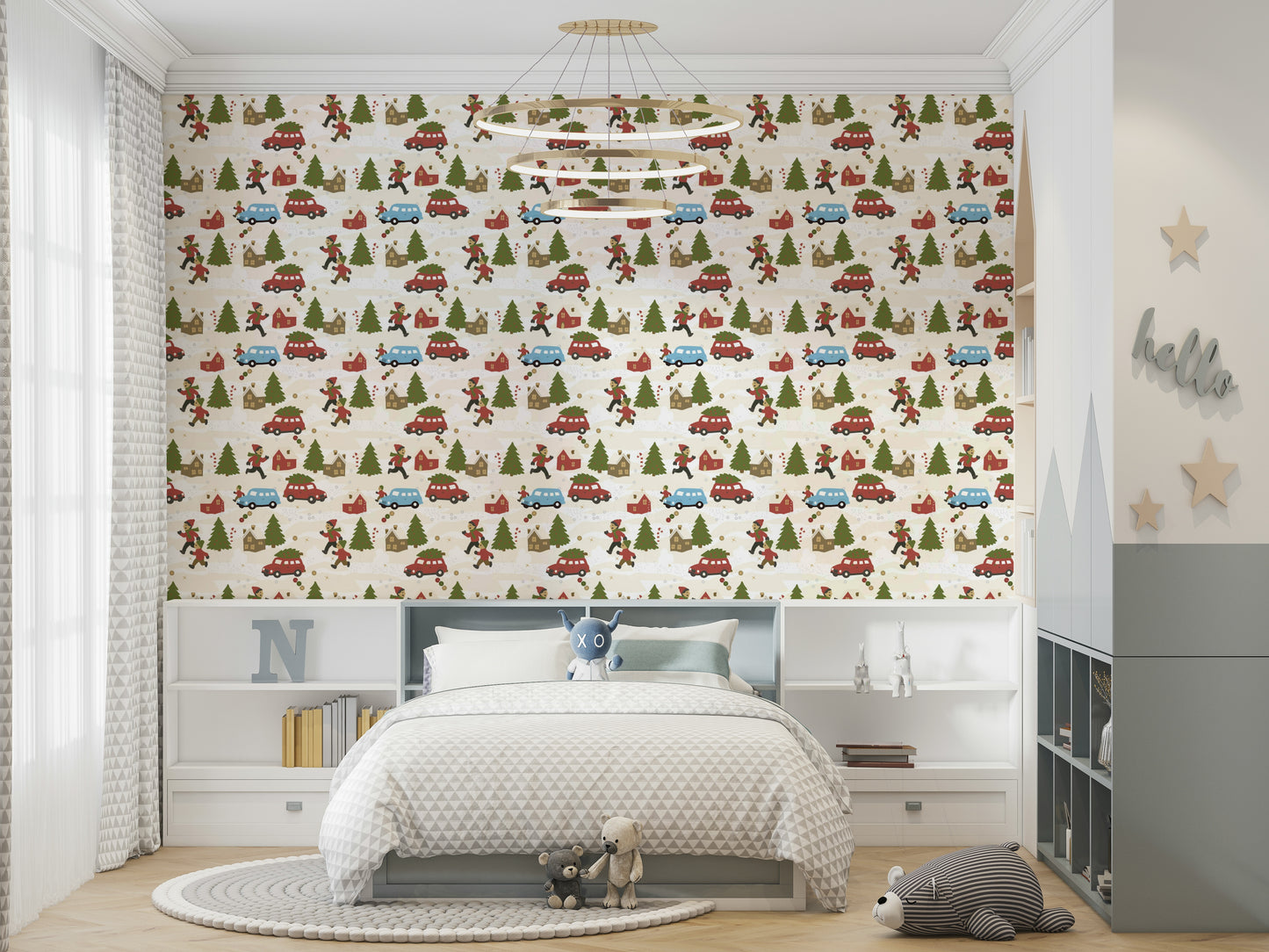 Holiday Cheer merry wallpaper for walls

