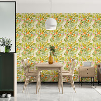 Citrus Bloom elegant mural wallpaper

