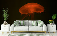 A serene undersea adventure wall mural for your decor.

