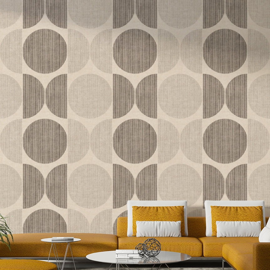 A classic Bauhaus style wallpaper for walls.

