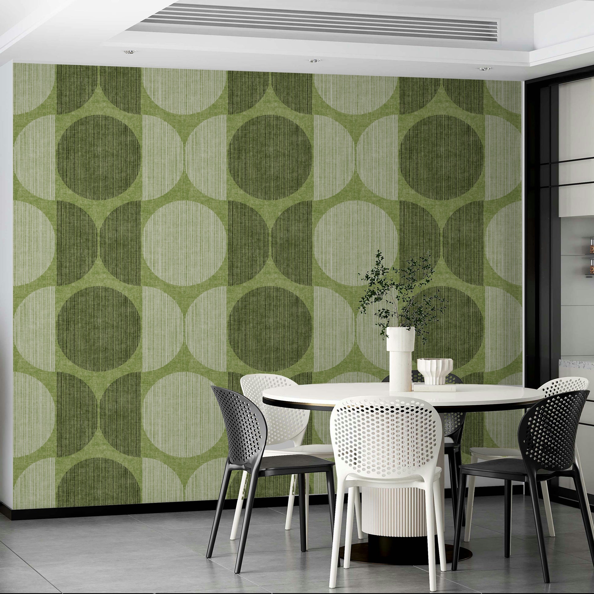 A classic Bauhaus style wallpaper for walls.

