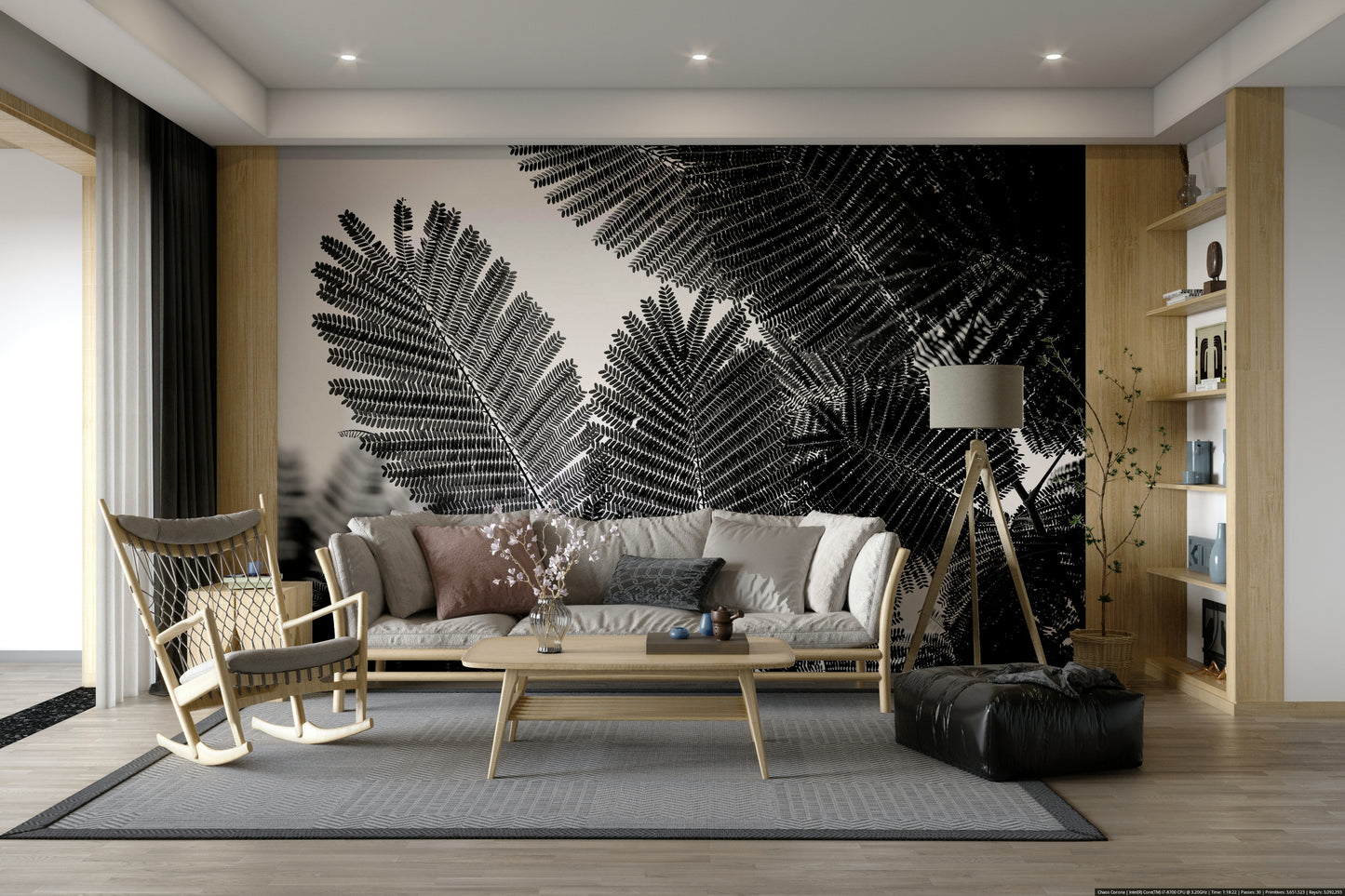 A classic geometric wallpaper for walls.

