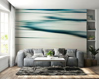 A beautiful emotional ocean wallpaper mural for a modern home.


