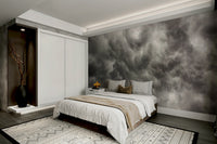 An artistic nature inspired mural for home decor.

