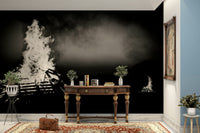 A classic holiday theme wallpaper for walls.

