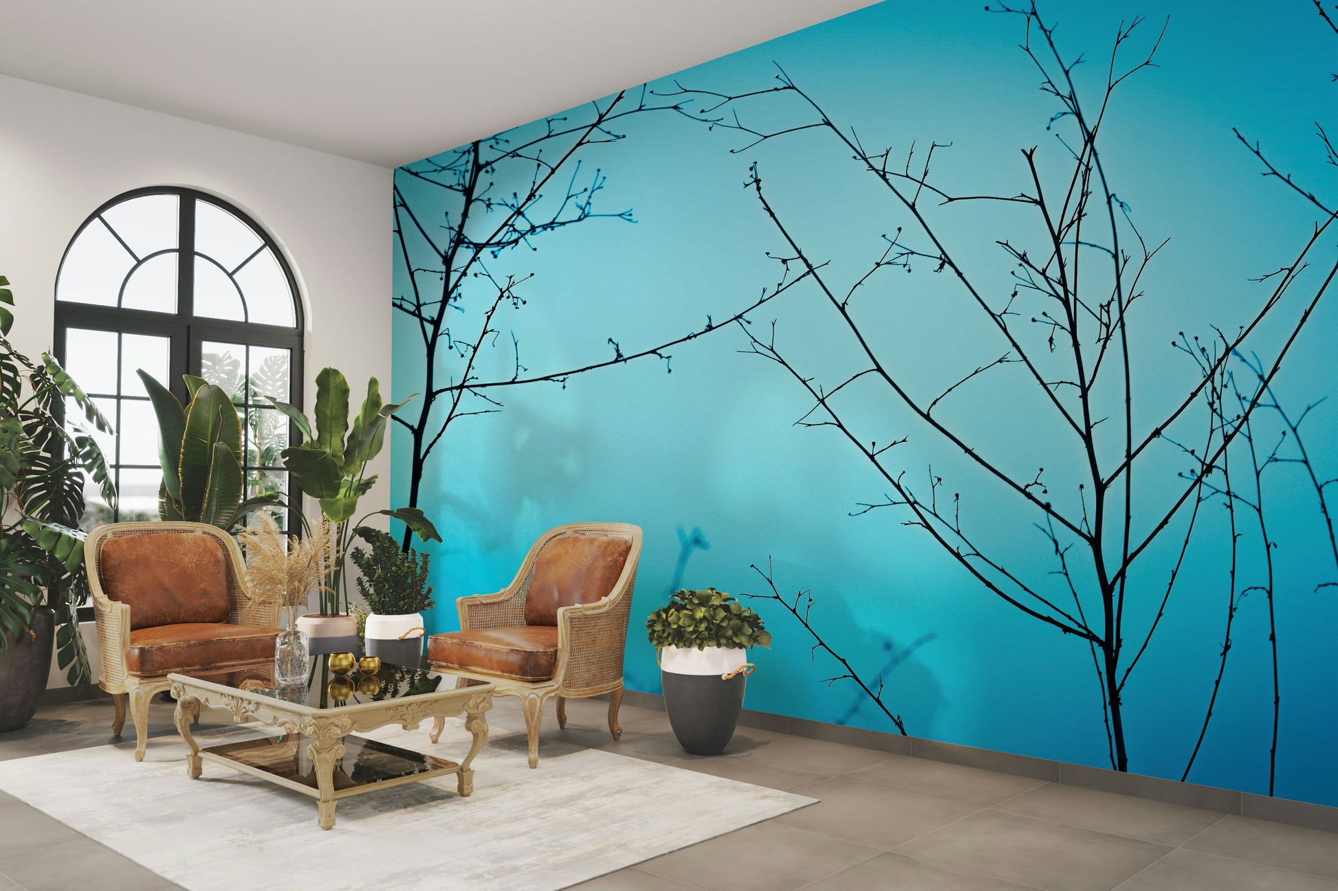A high-quality abstract sky wall mural for walls.


