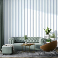 A calming serene design wallpaper mural that defines a space.

