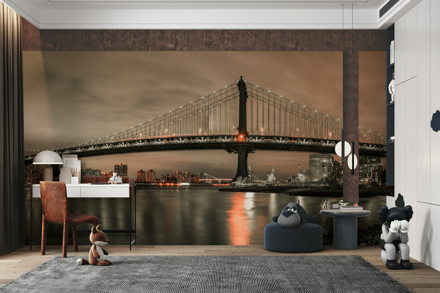 Urban Crossing Wall Mural