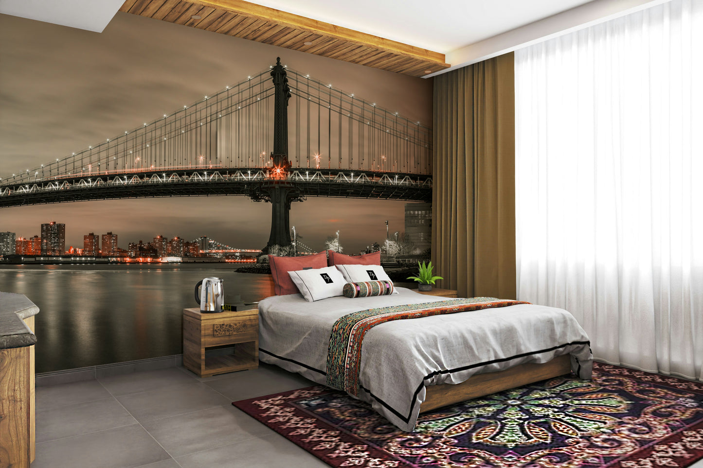 Urban Crossing Wall Mural