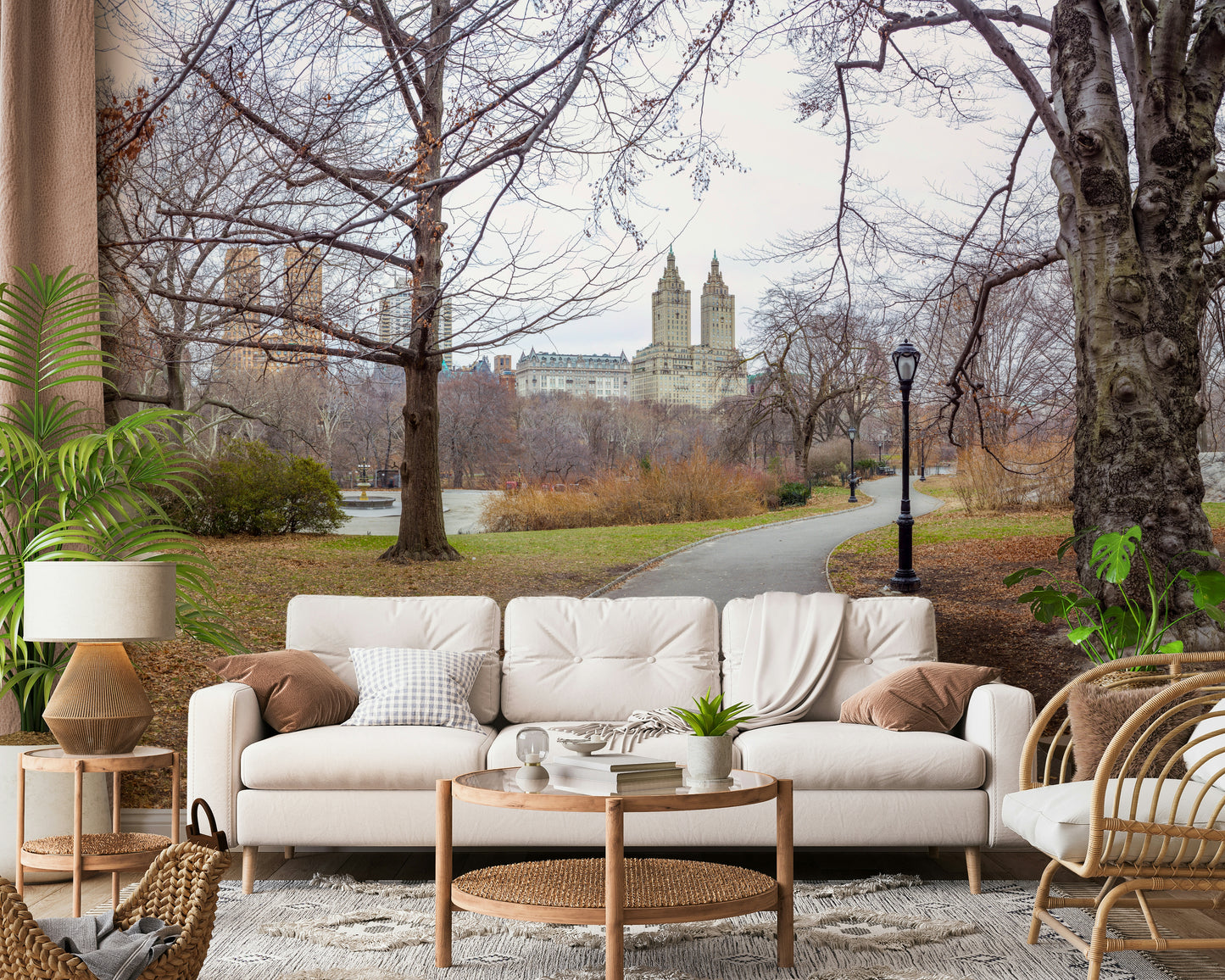 City's Nature Vista Wall Mural