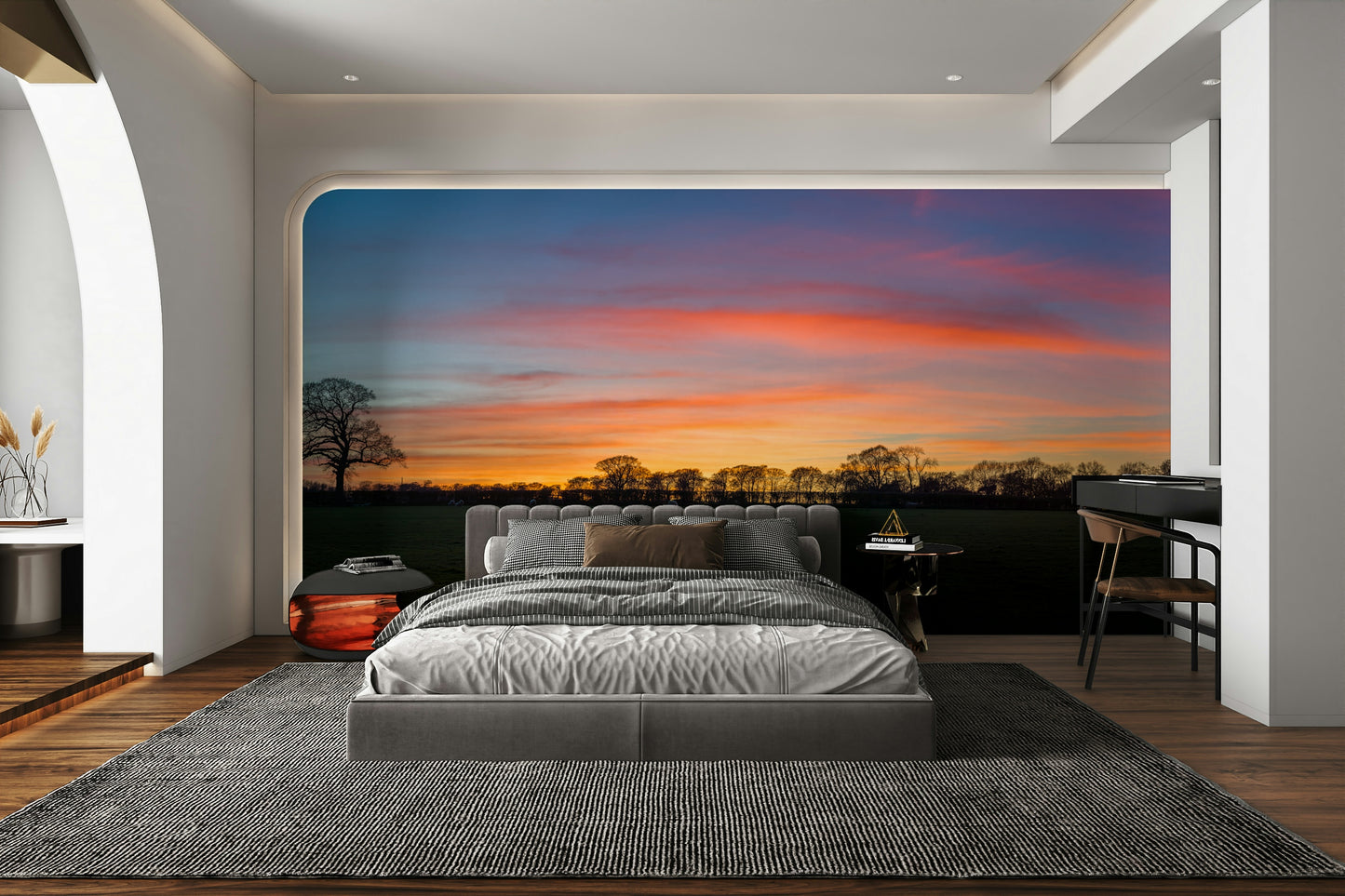 Serenity in Shadows Wall Mural