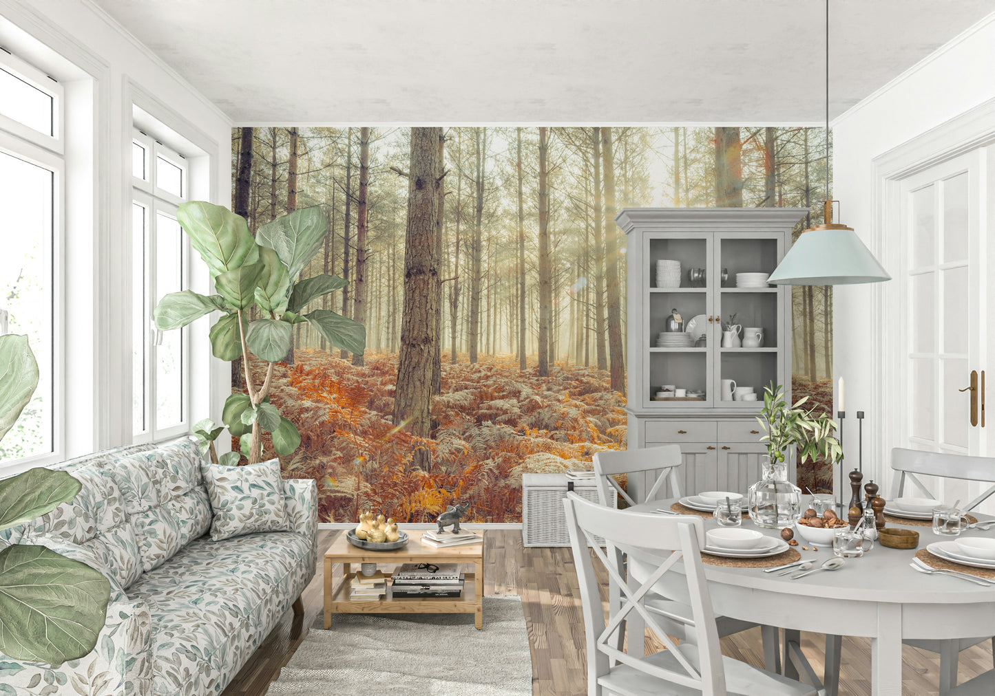 Nature's Spotlight Wall Mural