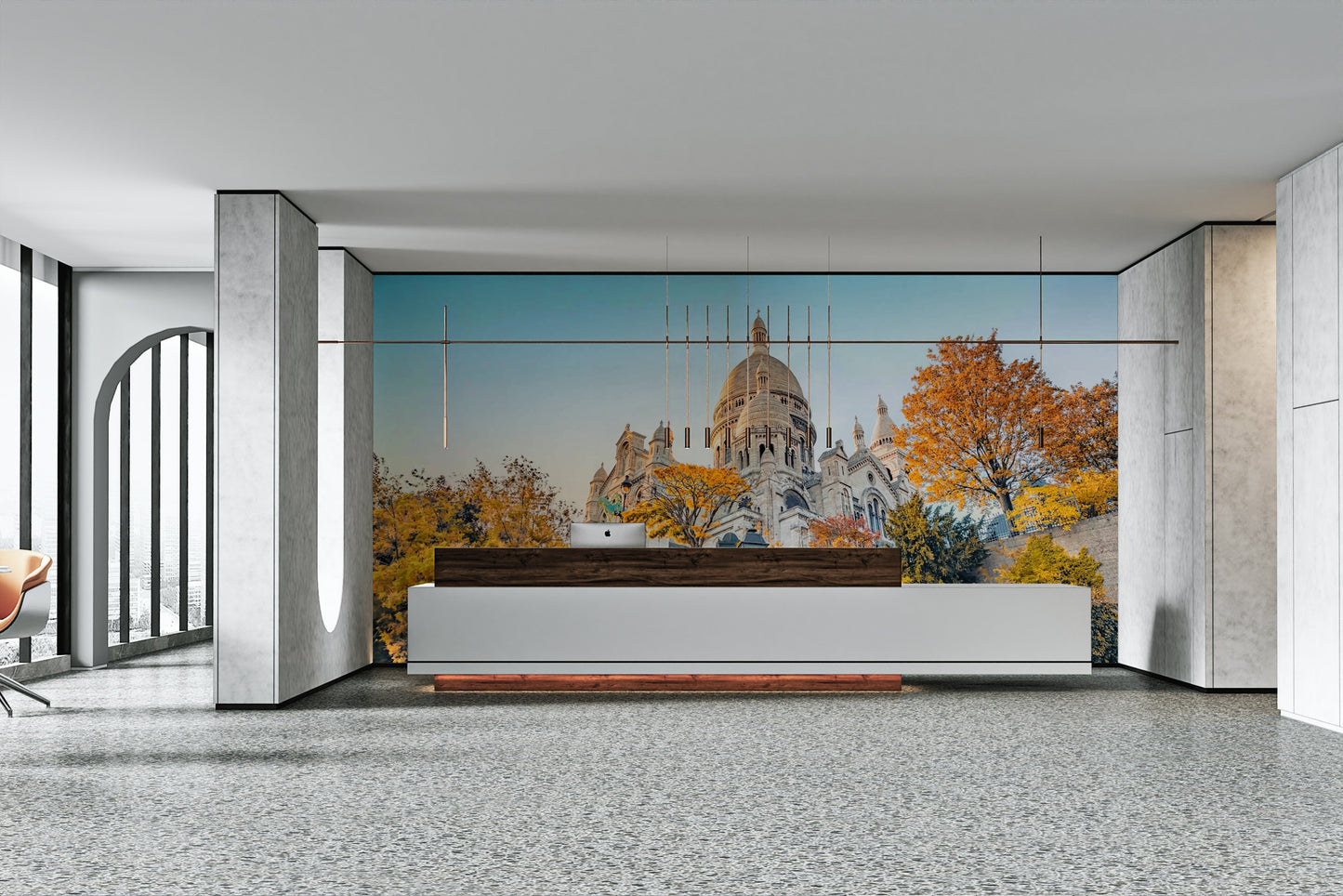 Sacre-Coeur Sunrise Wall Mural