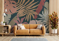 A classic botanical wallpaper for walls.

