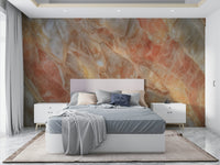 A contemplative elegant granite wallpaper mural for a feature wall.

