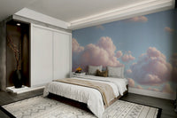 A tranquil abstract sky wall mural for your decor.

