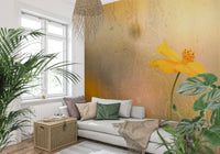 A classic floral wallpaper for walls with a calming theme.

