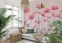 A classic abstract design wallpaper for walls.

