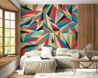 A classic abstract design wallpaper for walls.