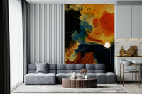 A classic abstract design wallpaper for walls.