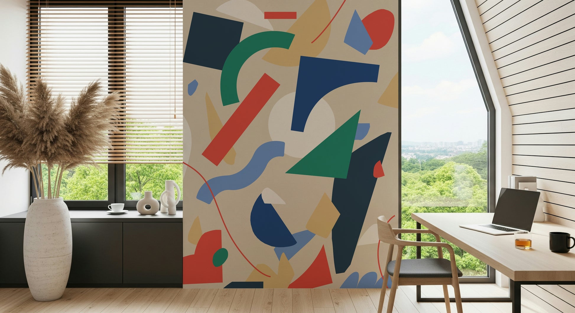 A classic fantasy theme wallpaper for walls.

