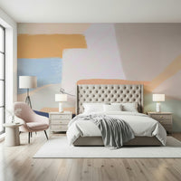 A serene modern pattern wall mural for your decor.