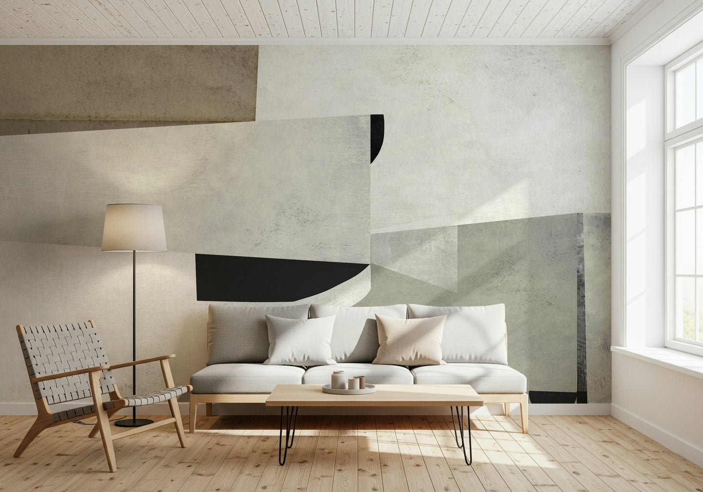 A classic abstract design wallpaper for walls.