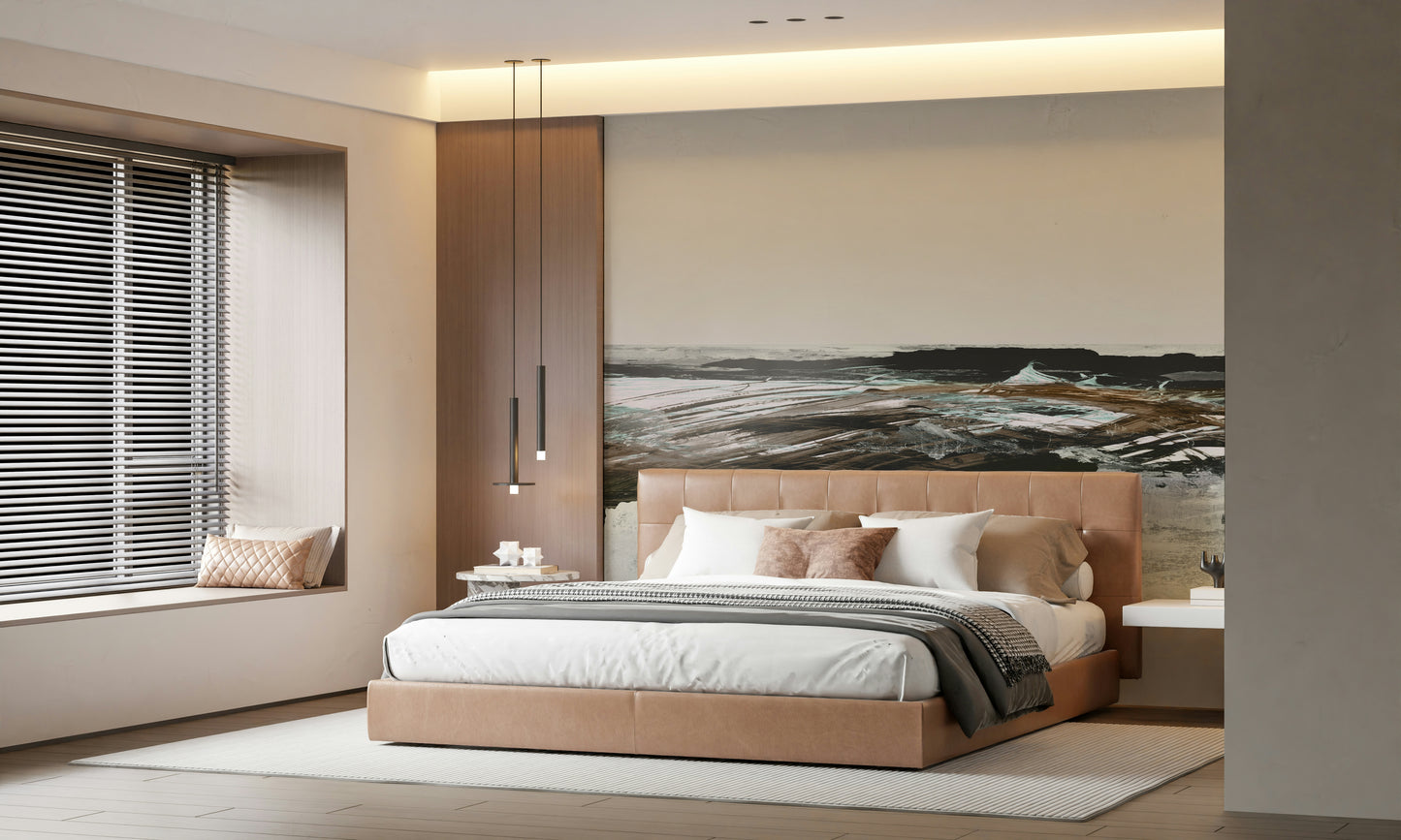 Brushstroke Shore Wall Mural -2861362