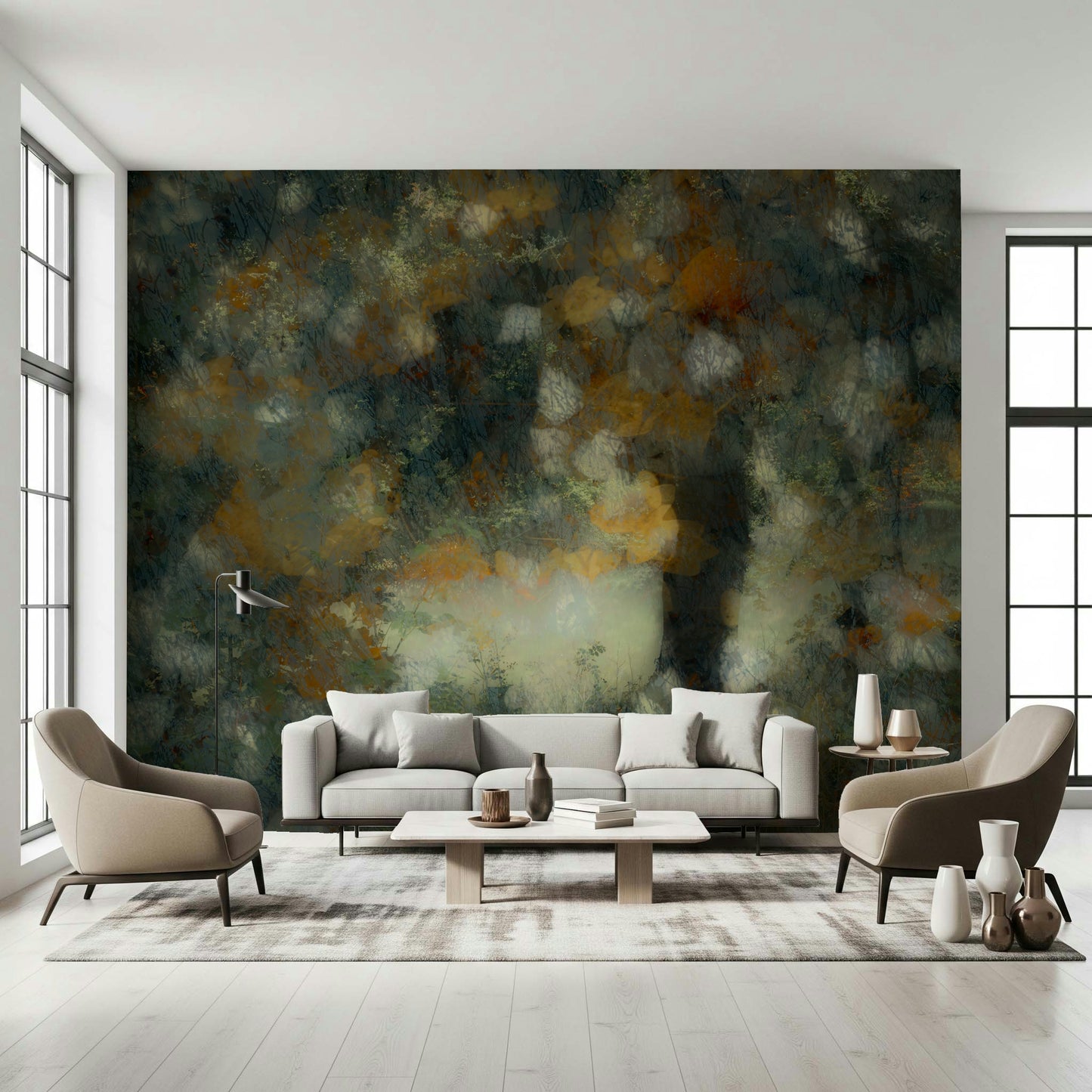 Ethereal Autumn Haze Wall Mural - 1785266
