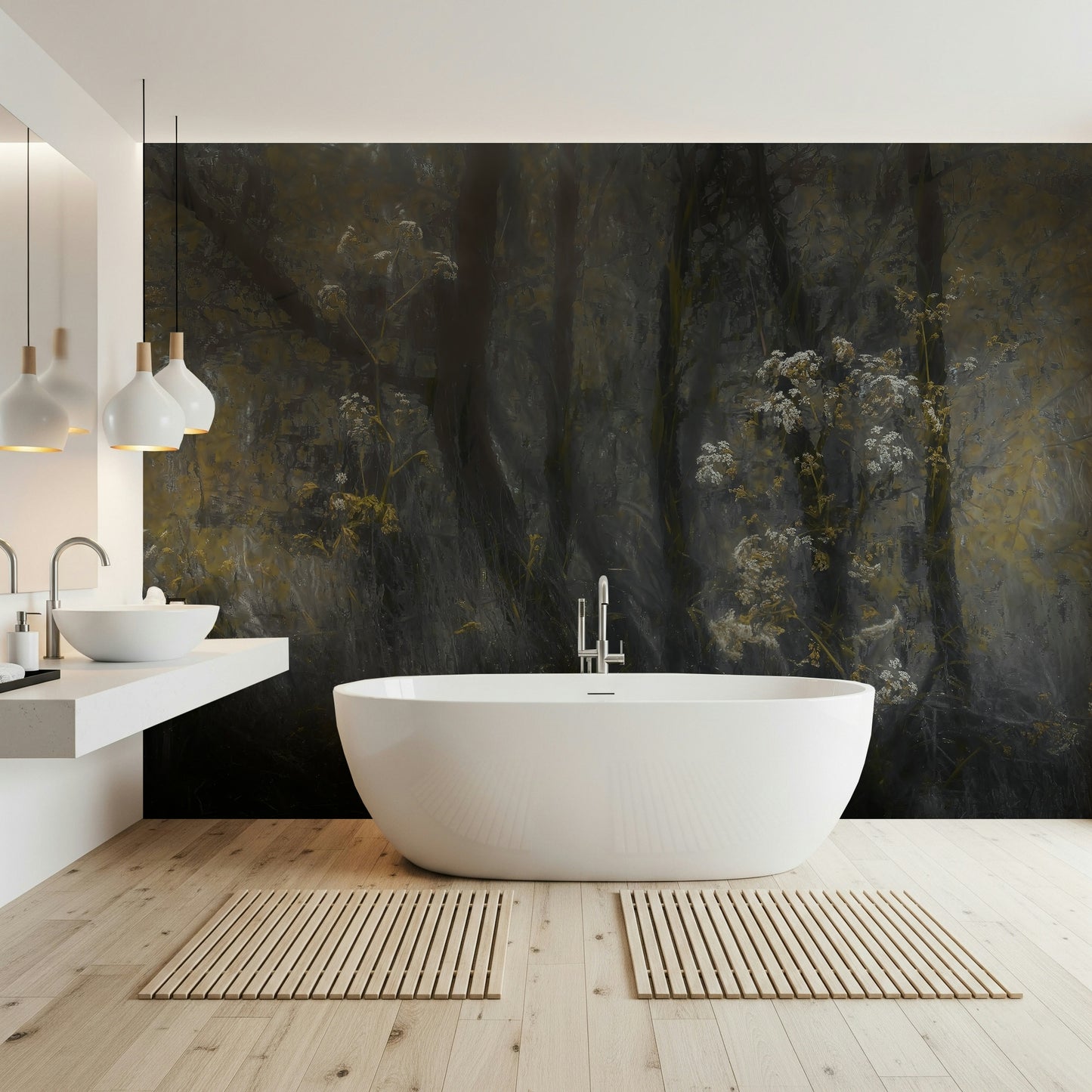 Misty Hollow Wall Mural -1689164