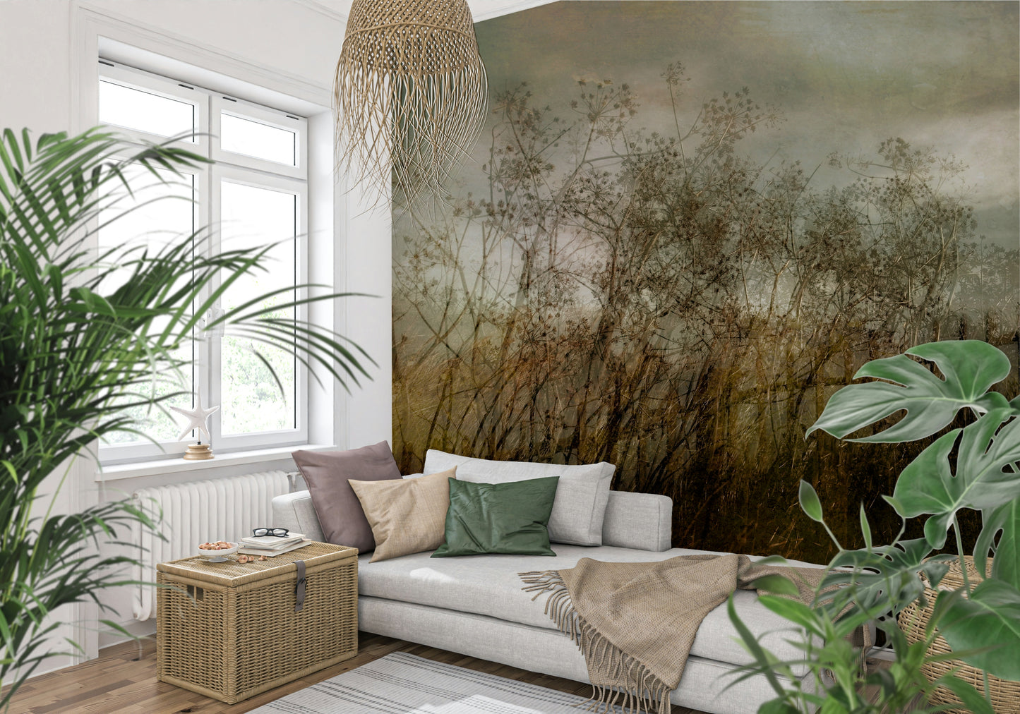 Overgrown Haze Wall Mural -1590772
