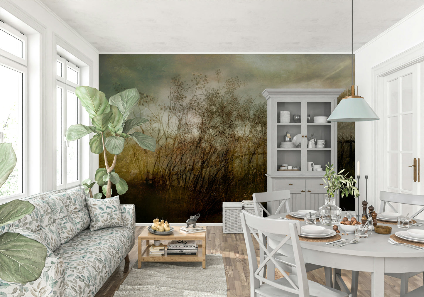 Overgrown Haze Wall Mural -1590772