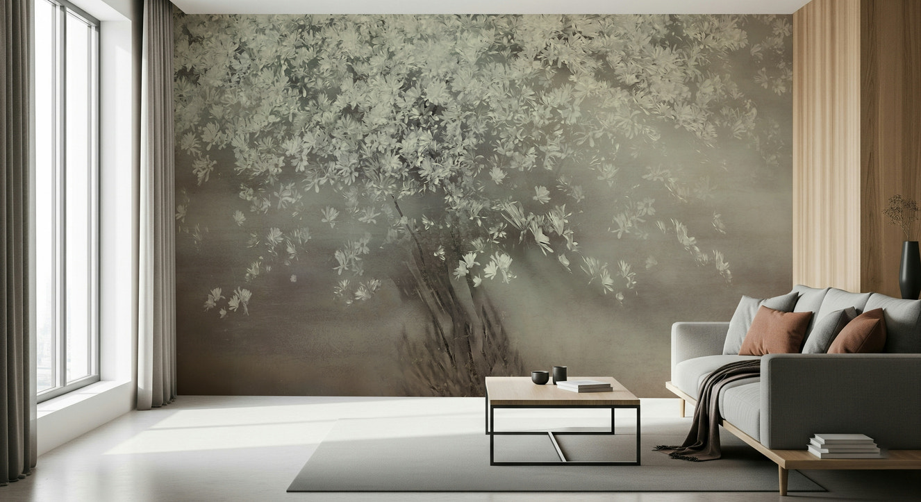 Ethereal Bloom Tree Wall Mural -2049310