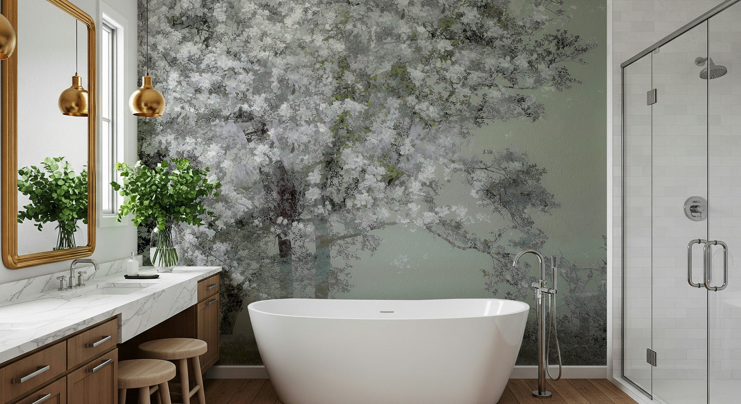 Floral Canopy Serenity Wall Mural -1518414