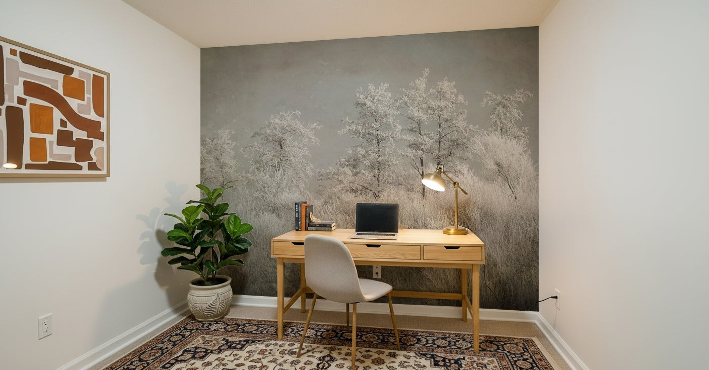 Frosted Stillness Wall Mural -1646833