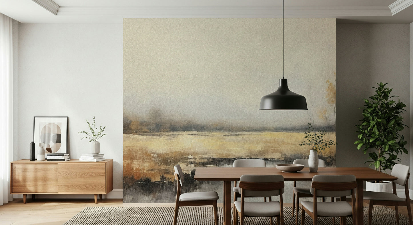 Golden Marsh Serenity Wall Mural -2816794