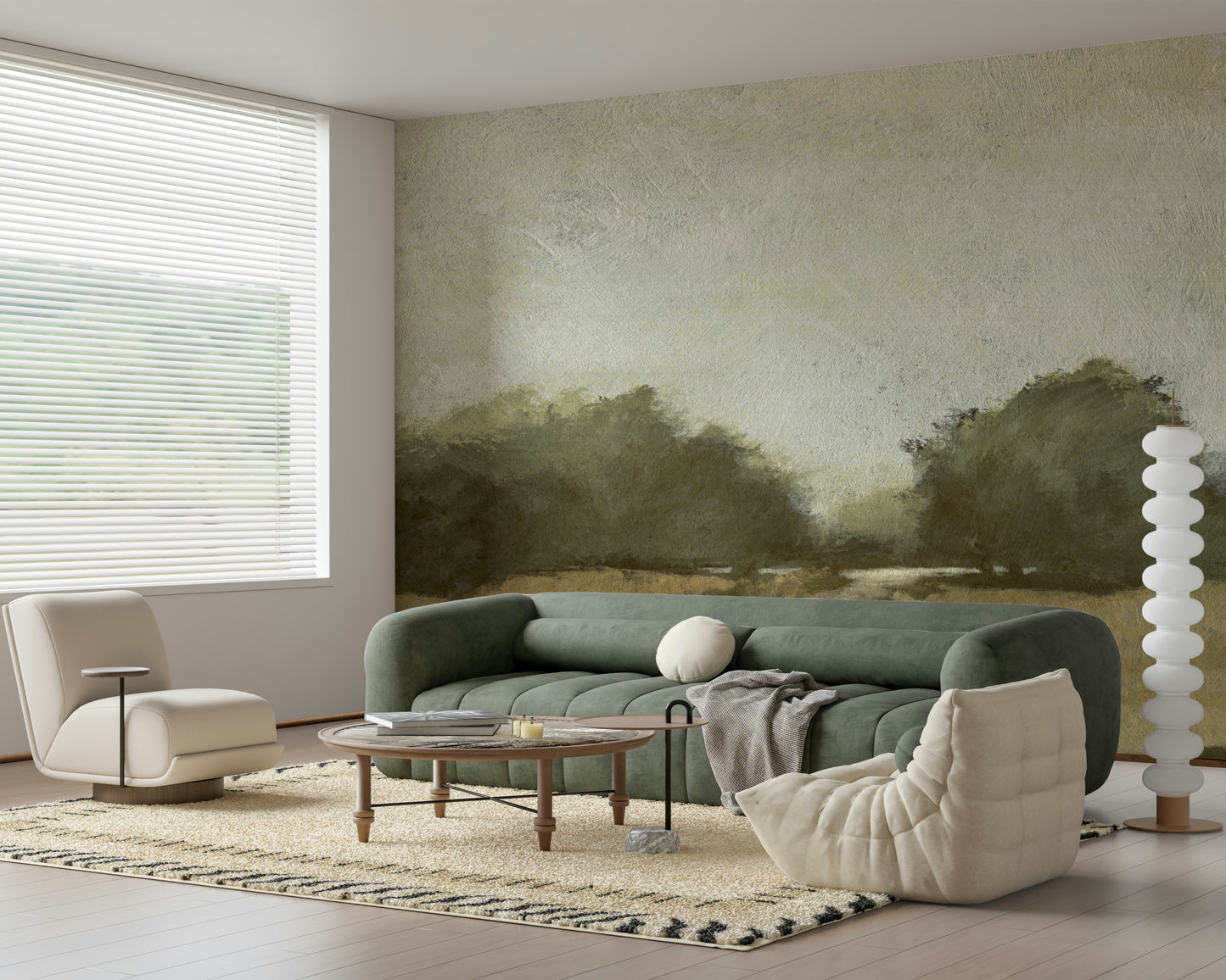 Misty Path Wall Mural -2879452