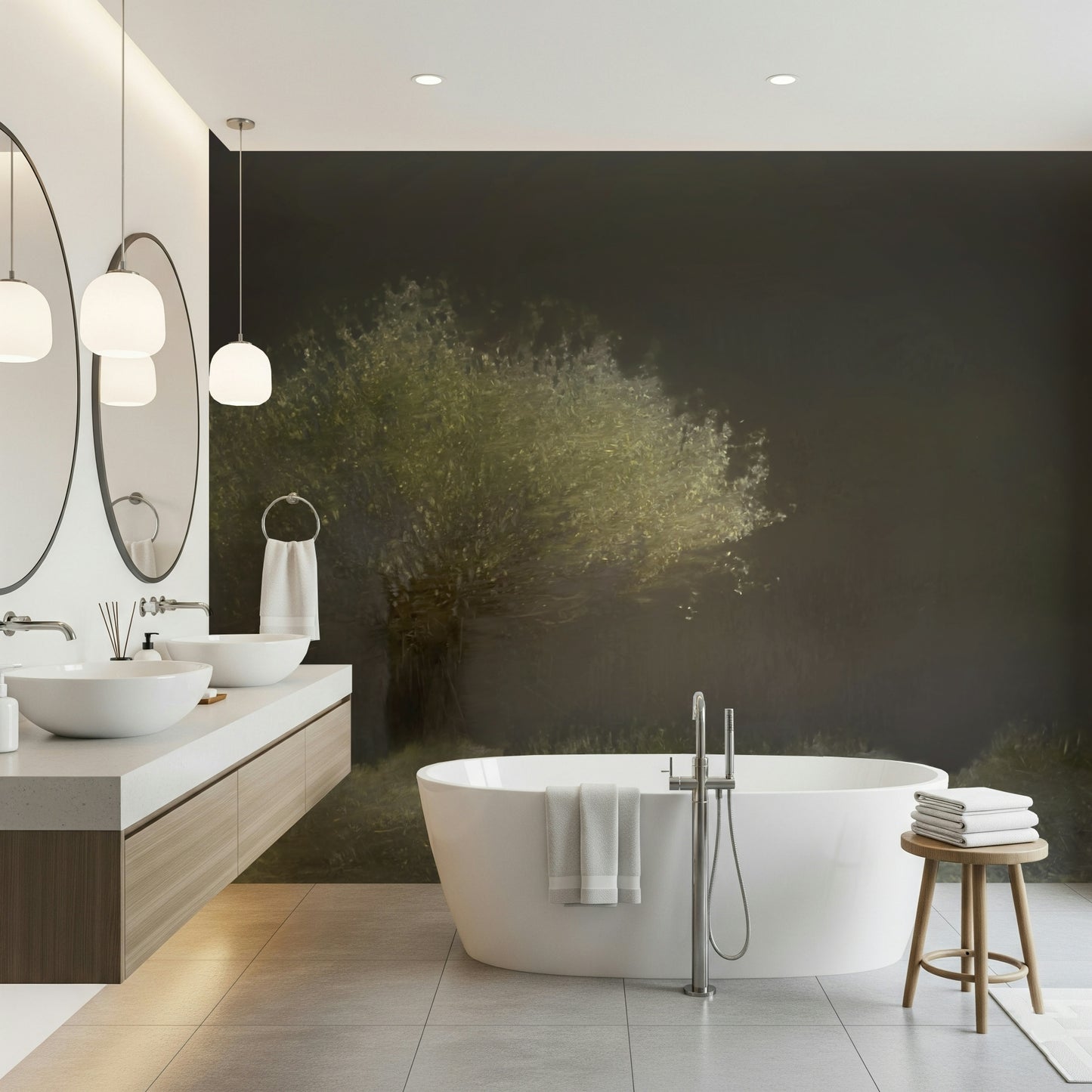 Luminous Tree Wall Mural -1430994