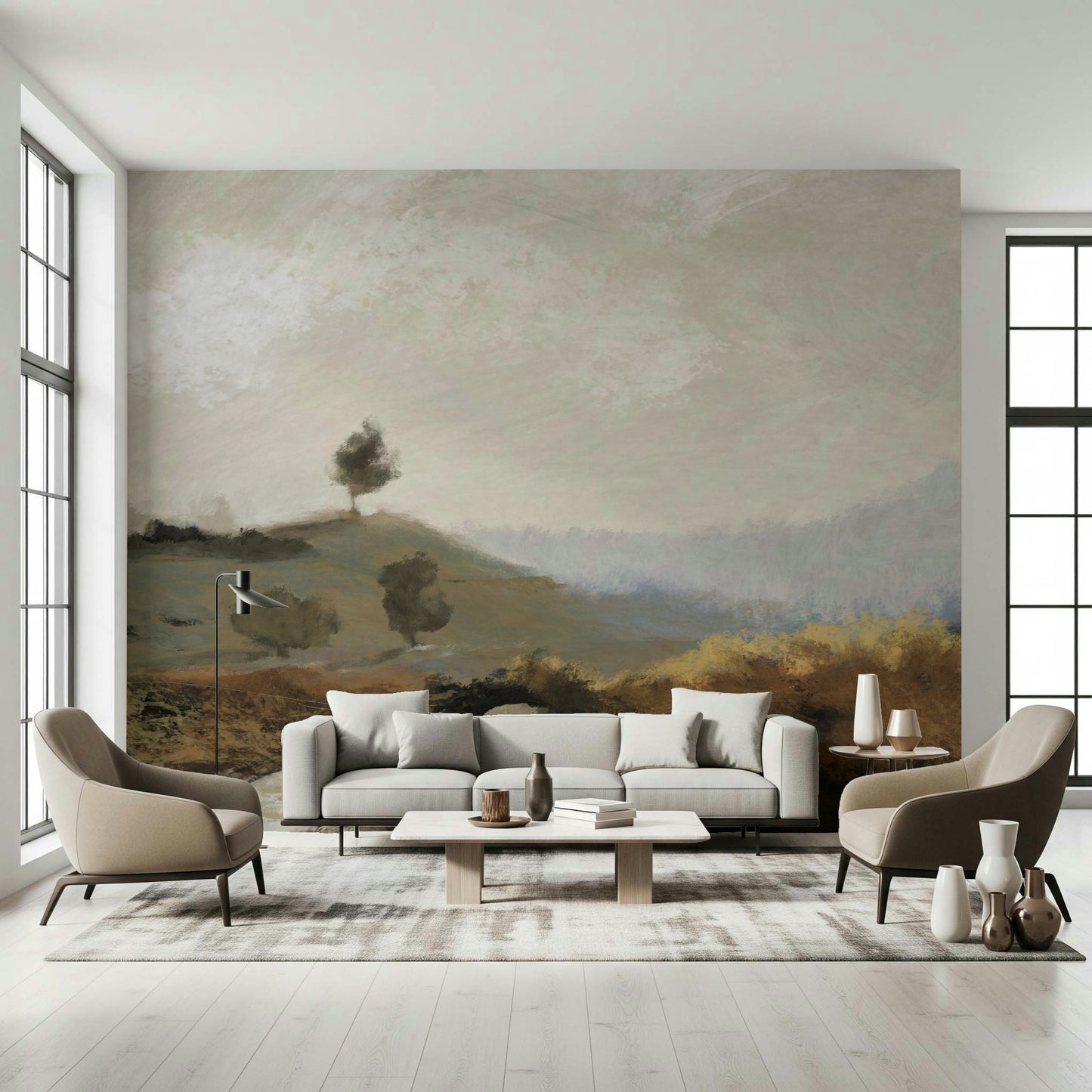 Painted Vista Wall Mural -2786264