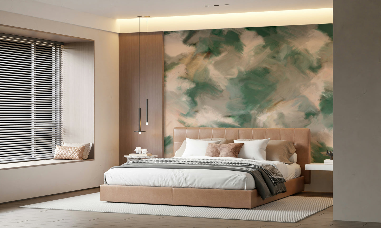 Ethereal Brushstrokes Wall Mural -2372023