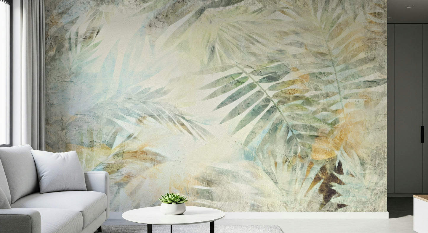 Gilded Fronds Wall Mural -2530874