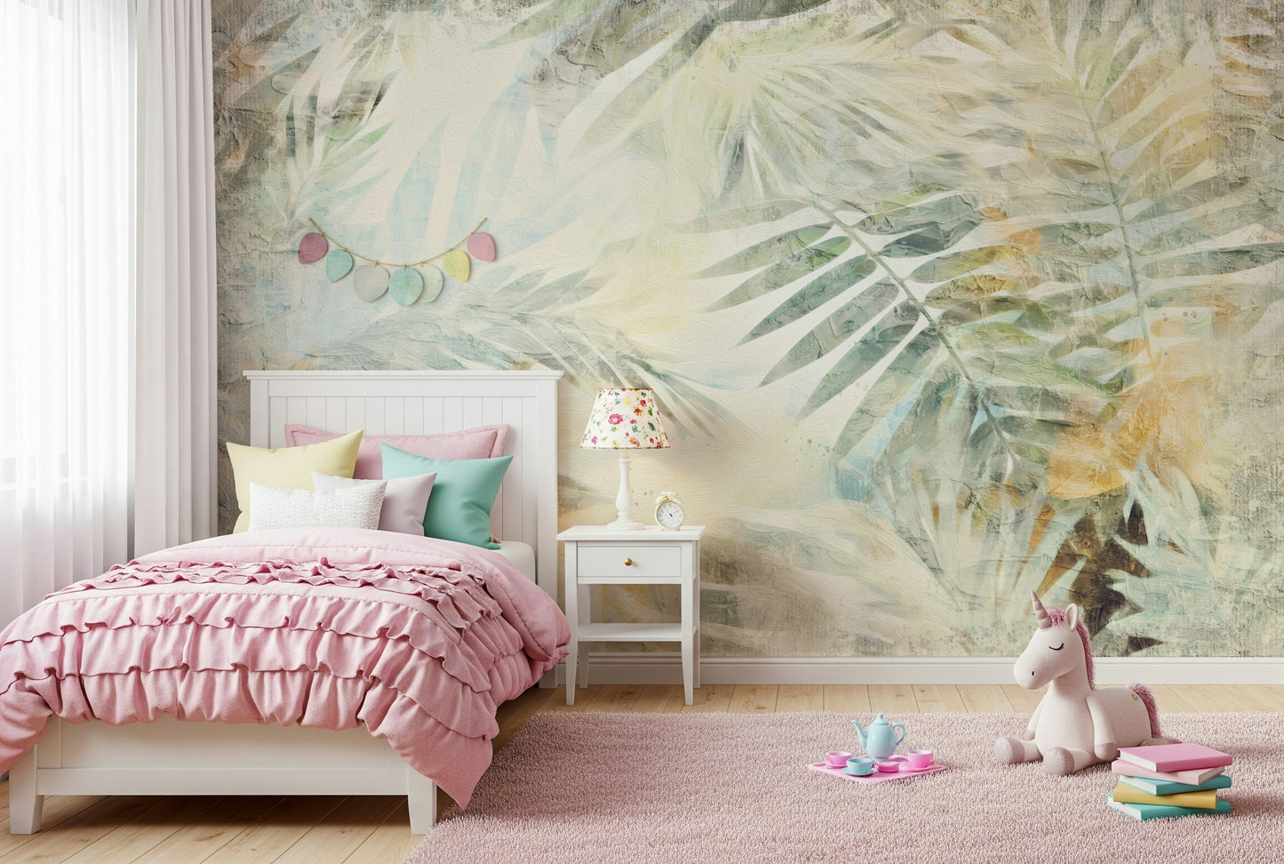 Gilded Fronds Wall Mural -2530874